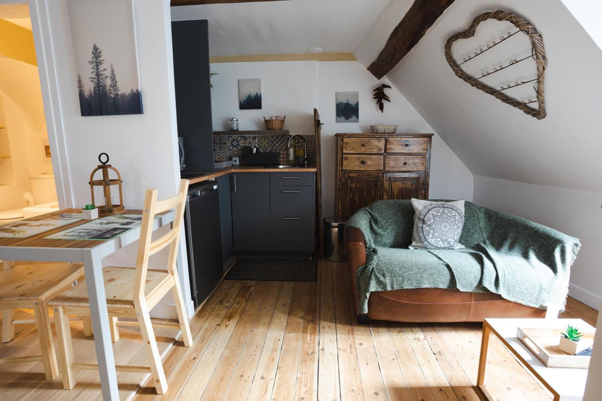 La Villa Au petit bonheur Honfleur Camera foto