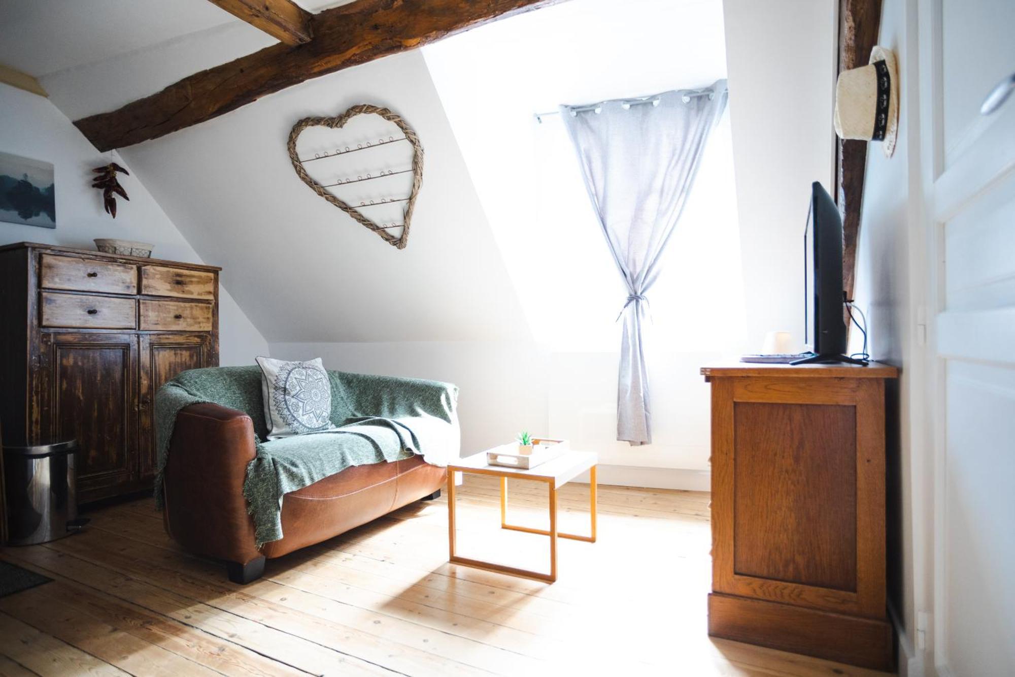 La Villa Au petit bonheur Honfleur Camera foto